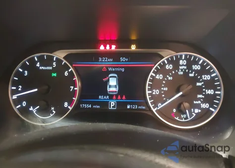 2021 Nissan Sentra Sv Xtronic Cvt z USA, uszkodzony, nr VIN 3N1AB8CV5MY316643